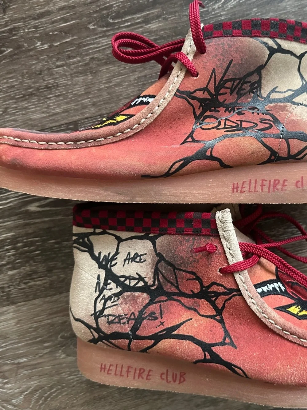 Clarks Originals x Stranger Things Wallabee Boots Men's Size 10 – Worn Once